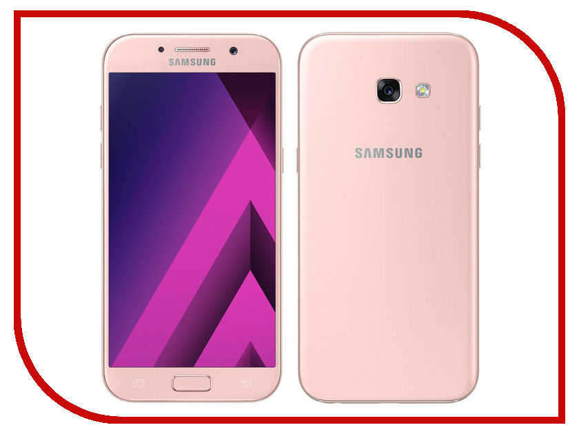 фото Сотовый телефон Samsung SM-A520F Galaxy A5 (2017) Pink