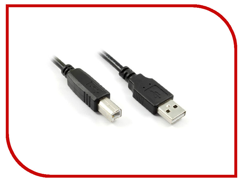  Greenconnect USB 2.0 AM - BM 5m Black GCR-UPC3M-BB2S-5.0m