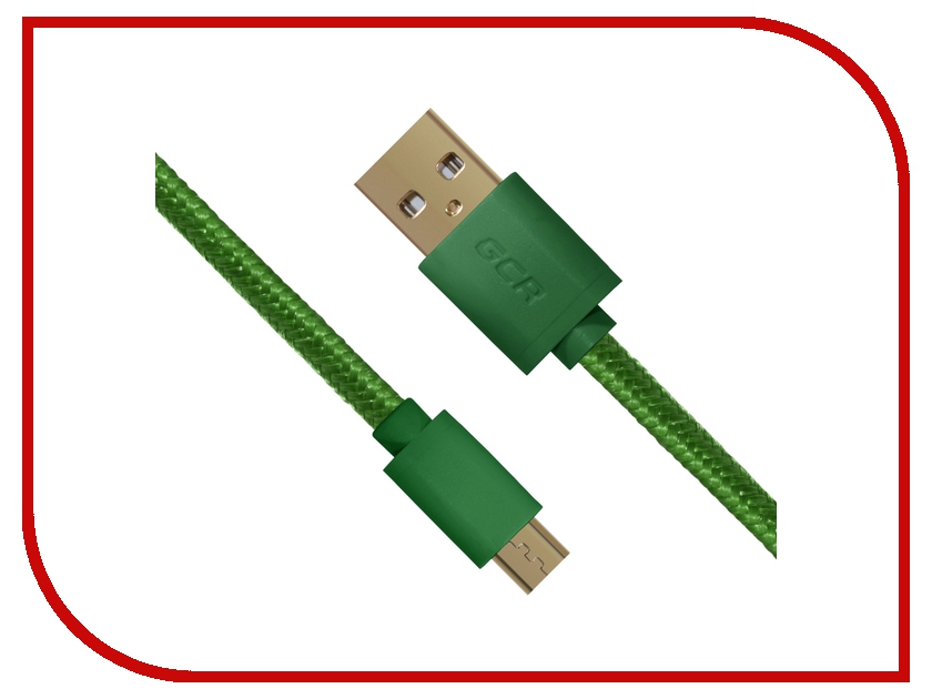  Greenconnect Micro USB 2.0 AM - Micro B 5pin 3m Green GCR-UA11MCB5-BB2SG-3.0m