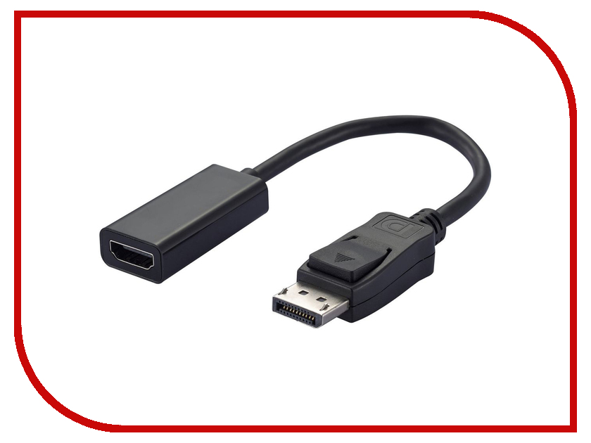  Greenconnect Greenline Active DisplayPort - HDMI 0.10m Black GL-ADP2MHD
