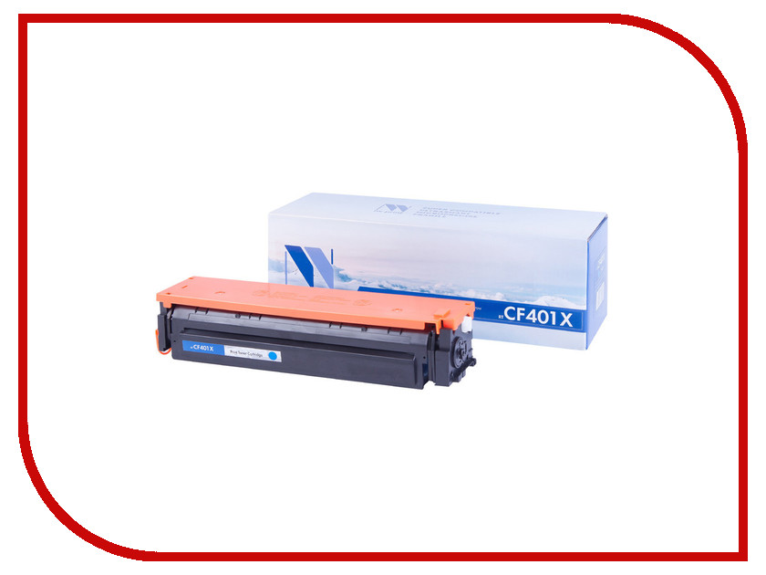  NV Print CF401X Cyan  HP LaserJet Color Pro M252dw / M252n / M274n / M277dw / M277n 2300k