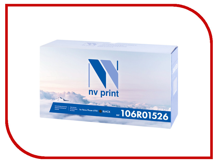  NV Print 106R01526 Black  Xerox Phaser 6700