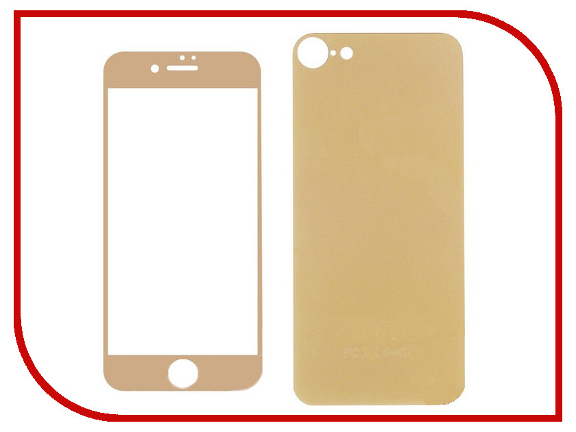    Krutoff Front & Back  APPLE iPhone 6 / 6S Gold Matte 21648