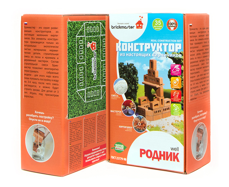 Конструктор Brickmaster Родник 35 дет