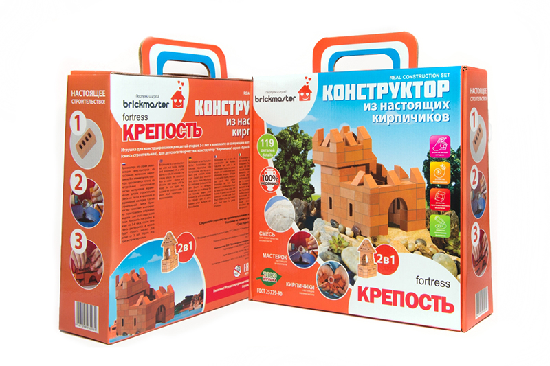 Конструктор Brickmaster Крепость 119 дет