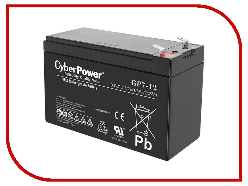    CyberPower GP7-12 12V 7Ah