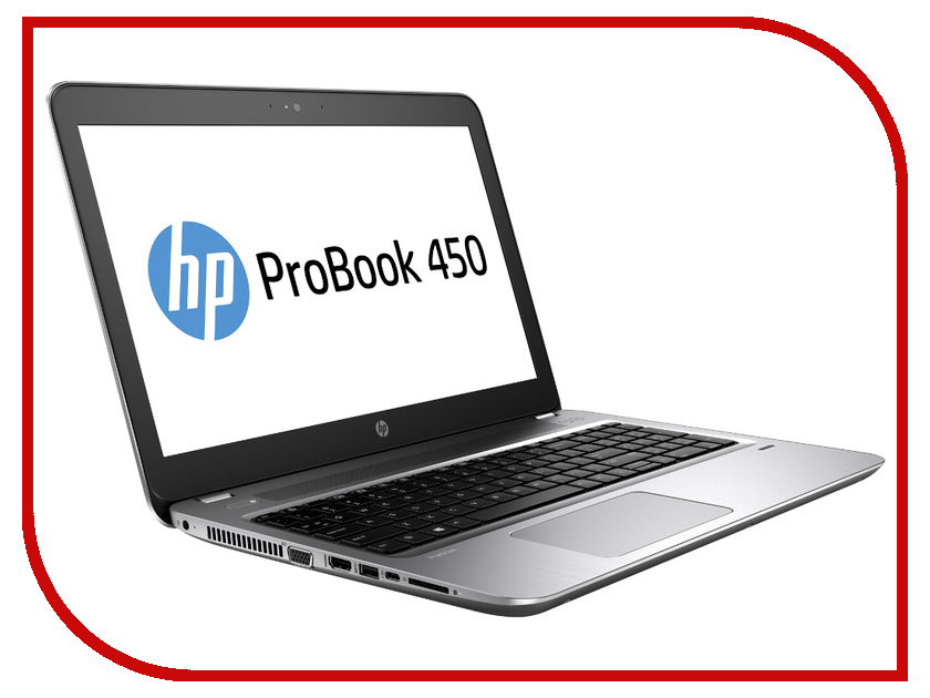  HP ProBook 450 G4 Y8A32EA (Intel Core i3-7100U 2.4 GHz / 4096Mb / 500Gb / DVD-RW / Intel HD Graphics / Wi-Fi / Bluetooth / Cam / 15.6 / 1920x1080 / DOS)