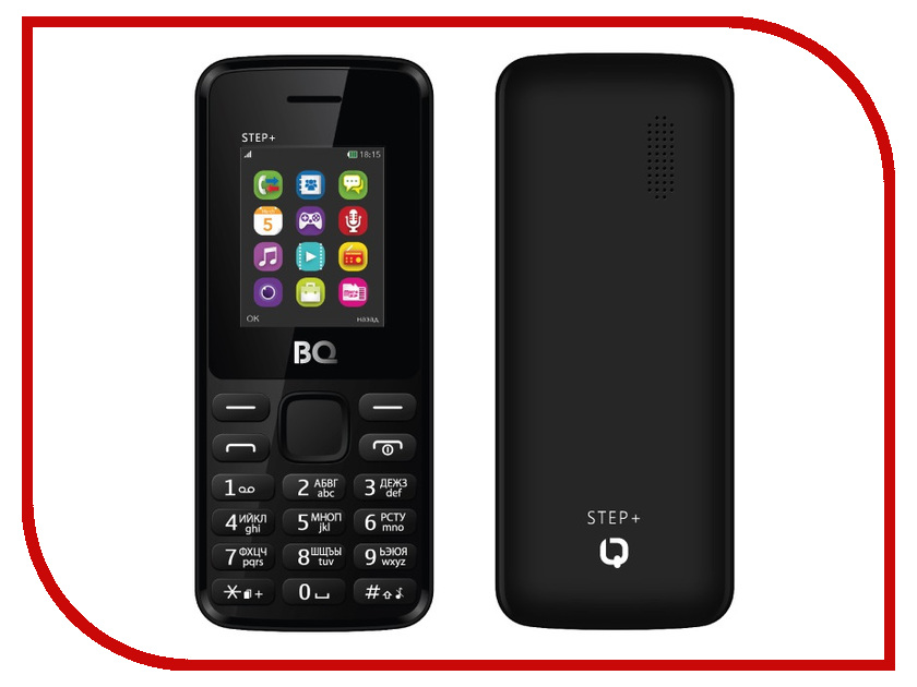   BQ Mobile BQM-1831 Step+ Black