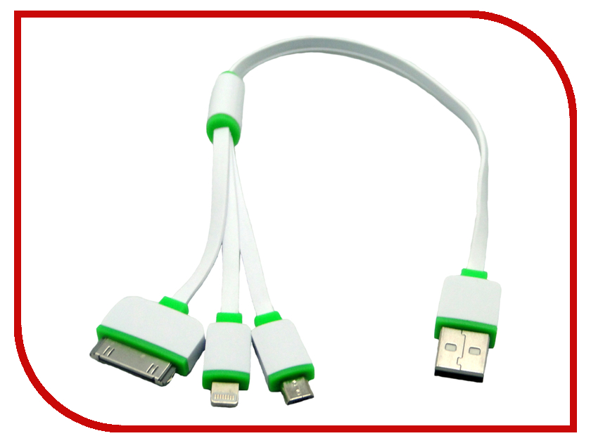  Sapfire Mobile Micro USB - 8pin / 30pin SAM-0904 White