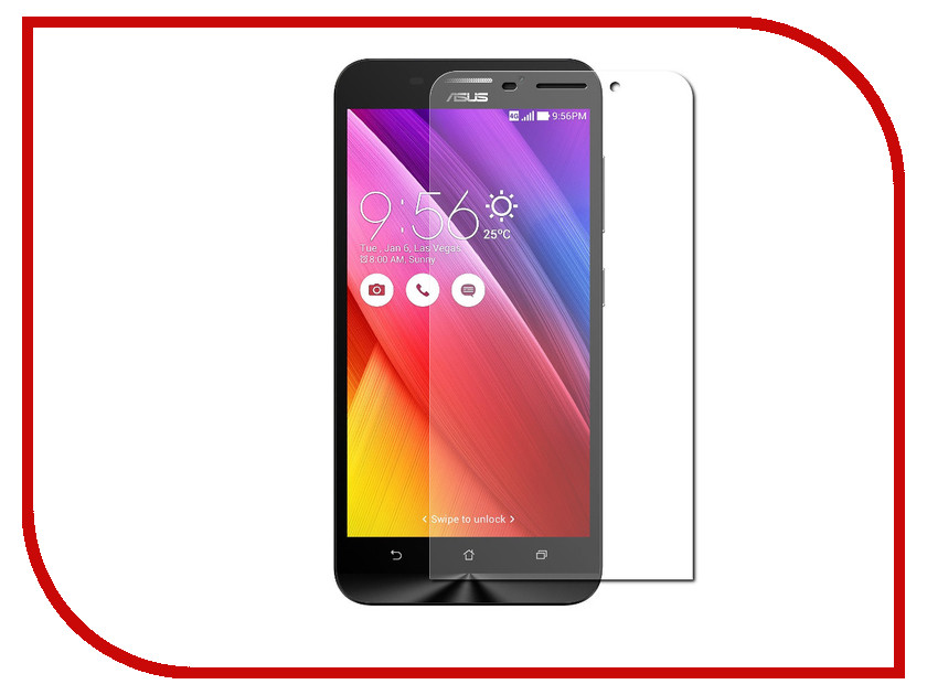    ASUS ZenFone Max ZC550KL 5.5 Red Line Tempered Glass