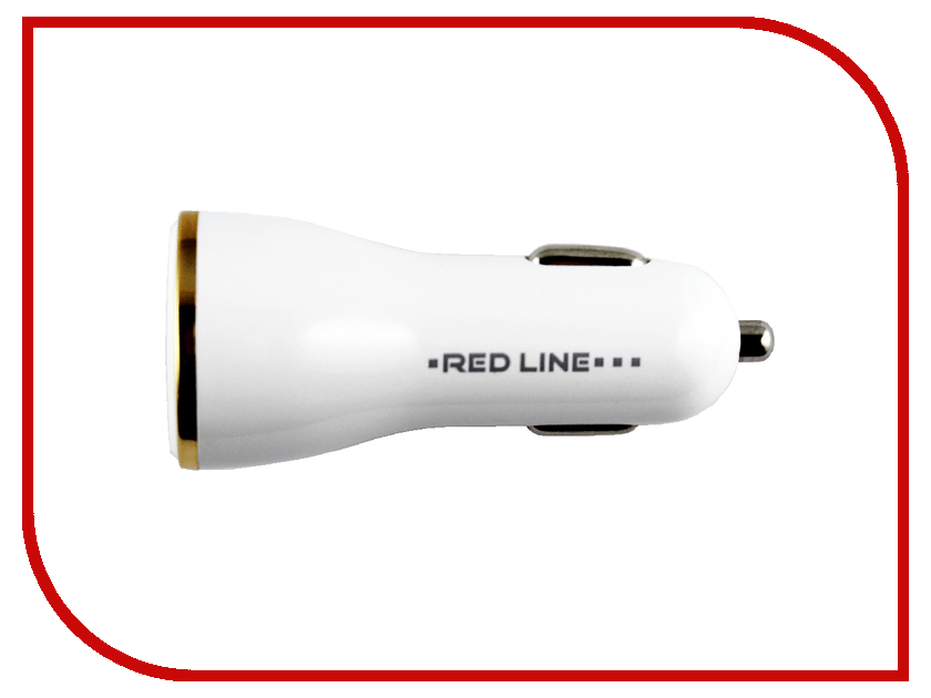   Red Line Lux Z3 3xUSB 3.4A Fast Charger White