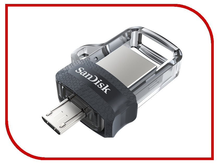 USB Flash Drive 16Gb - SanDisk Ultra Dual Drive OTG SDDD3-016G-G46