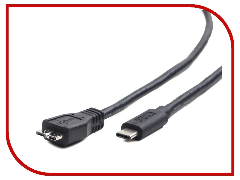  Gembird Cablexpert USB 3.0 microBM / USB 3.1 Type-C 1m CCP-USB3-mBMCM-1M