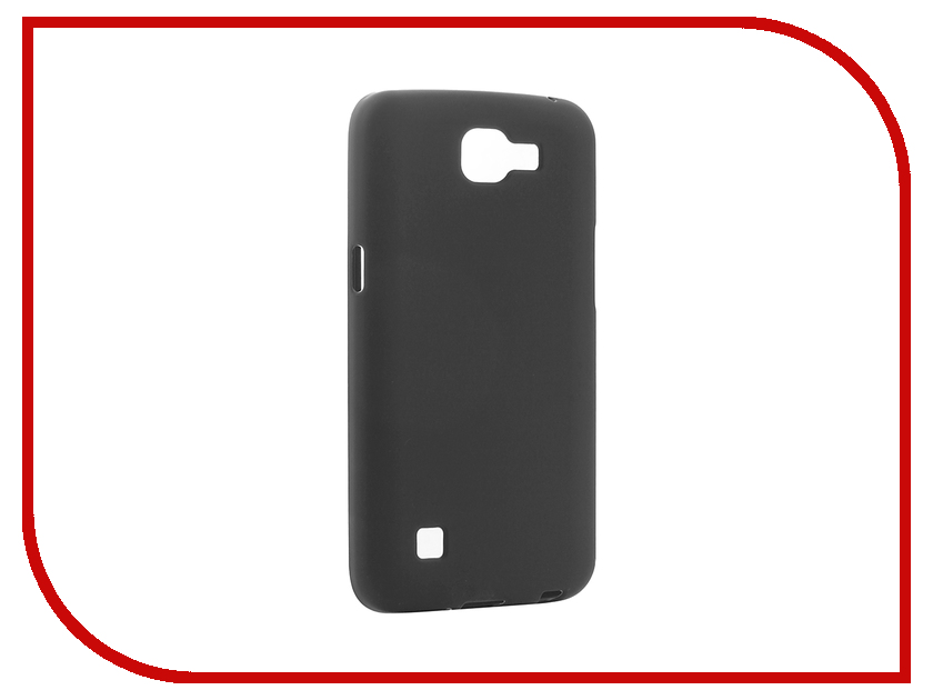   LG K4 / K130E Cojess Silicone TPU Black Mate