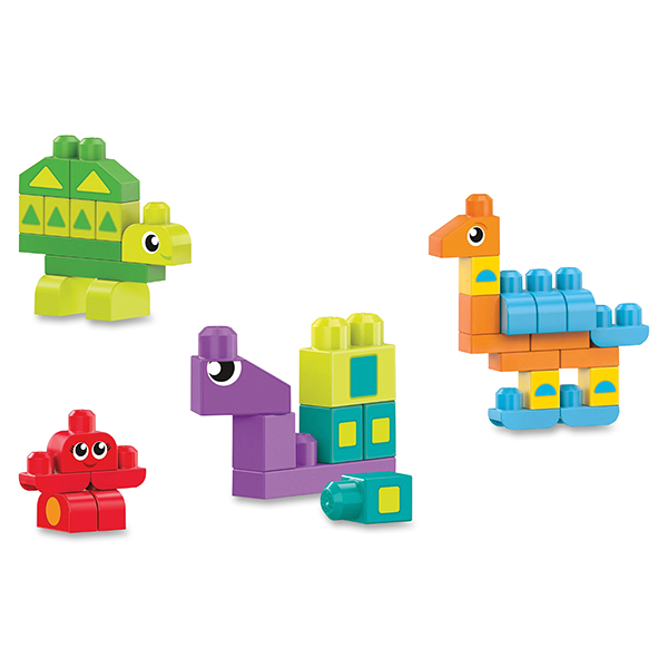 Конструктор Mattel Mega Bloks Разные формы DXH34