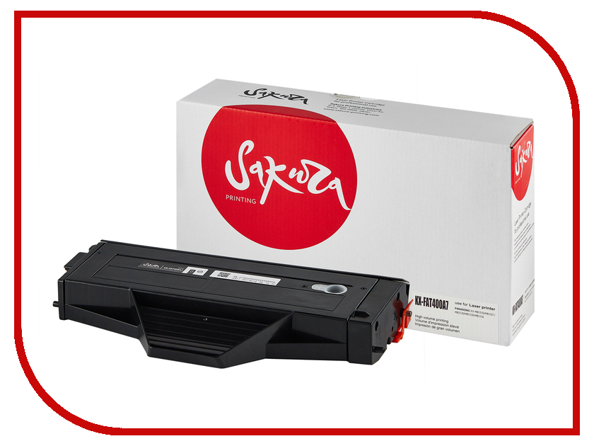  Sakura SAKXFAT400A7 Black  Panasonic KX-MB1500RU / KX-MB1520RU / KX-MB1530RU / KX-MB1536RU 1800