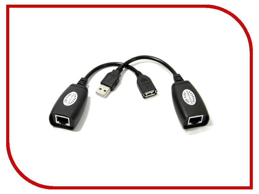  VCOM USB AM - RJ45 / USB AF - RJ45 45m CU824