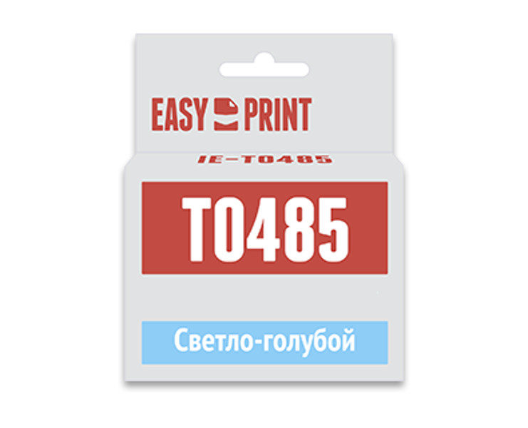 Картридж EasyPrint IE-T0485 Light Cyan для Epson Stylus Photo R200/R300/RX500/RX600 с чипом Картридж EasyPrint IE-T0485 Light Cyan для Epson Stylus Photo R200/R300/RX500/RX600 с чипом
