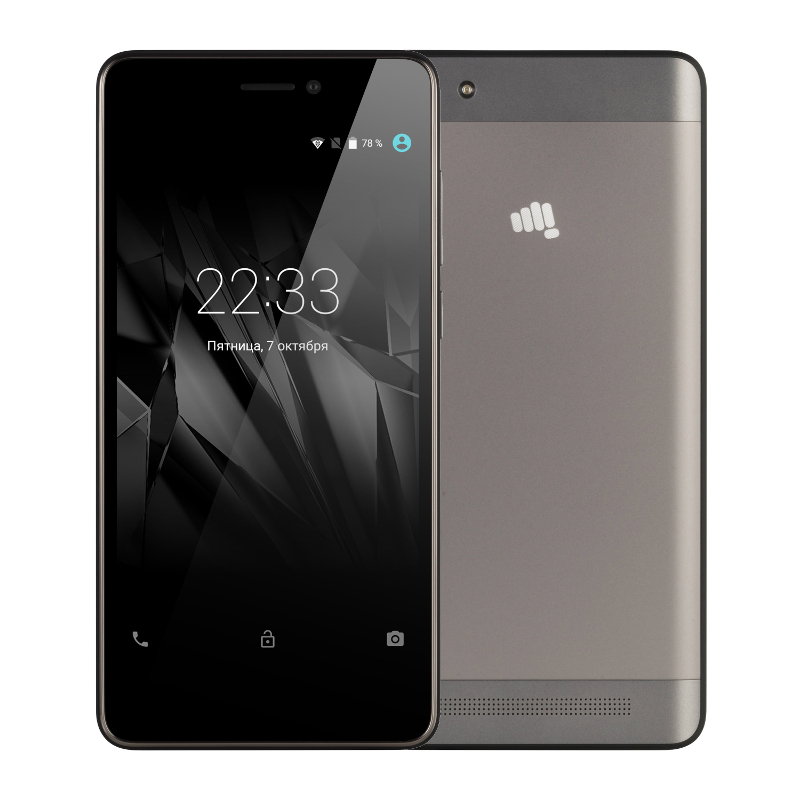 Сотовый телефон Micromax Q4251 Canvas Juice A1 Gray