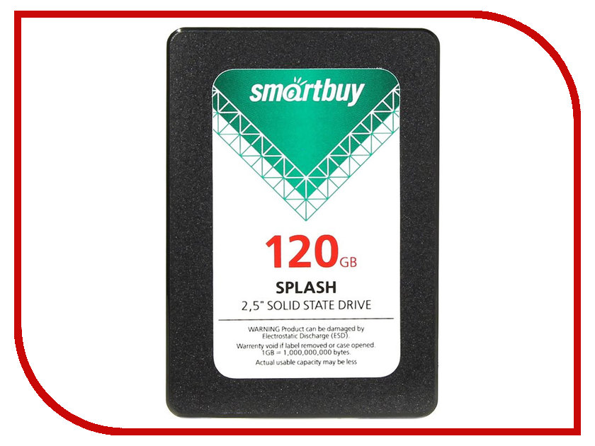   120Gb - SmartBuy Splash 2 SB120GB-SPLH2-25SAT3