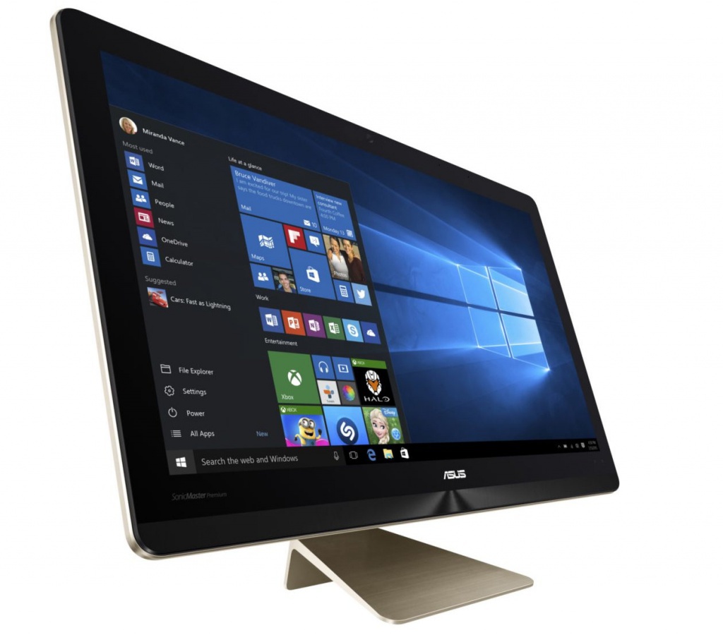 Моноблок ASUS Zen AiO Pro Z240ICGK-GK086X 90PT01E1-M04970 (Intel Core i7-6700T 2.8 GHz/8192Mb/1000Gb + 128Gb SSD/noDVD/nVidia GeForce GT 960M 2048Mb/Wi-Fi/Bluetooth/Cam/23.8/3840x2160/Windows 10)