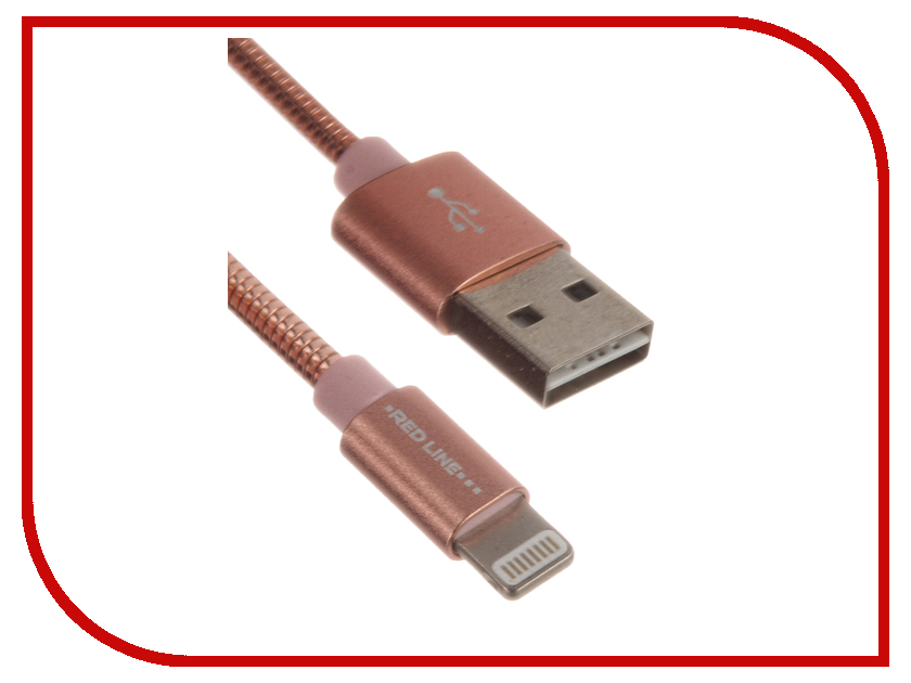  Red Line S7 USB - Lightning 8-pin Pink