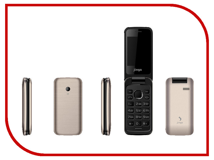 все цены на Сотовый телефон Jinga Simple F510 Gold онлайн