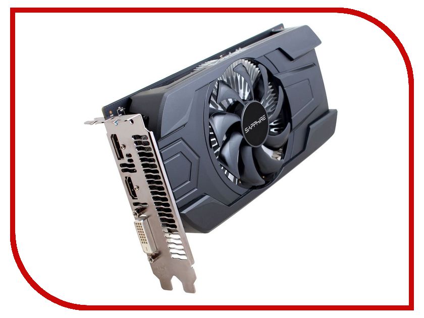 Видеокарта Sapphire Radeon RX 460 4G 1090Mhz PCI-E 3.0 4096Mb 7000Mhz 128 bit DVI HDMI 11257-11-20G