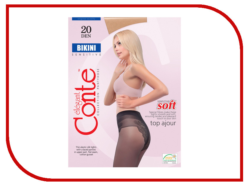  Conte Bikini  2  20 Den Naturel