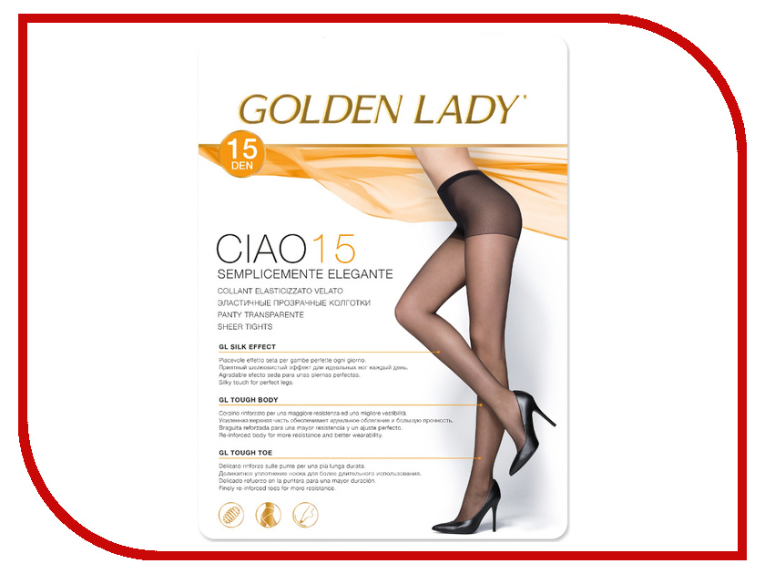  Golden Lady Ciao  3  15 Den Nero
