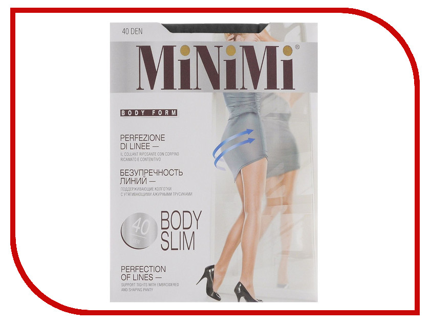  MiNiMi Body Slim  4  40 Den Nero