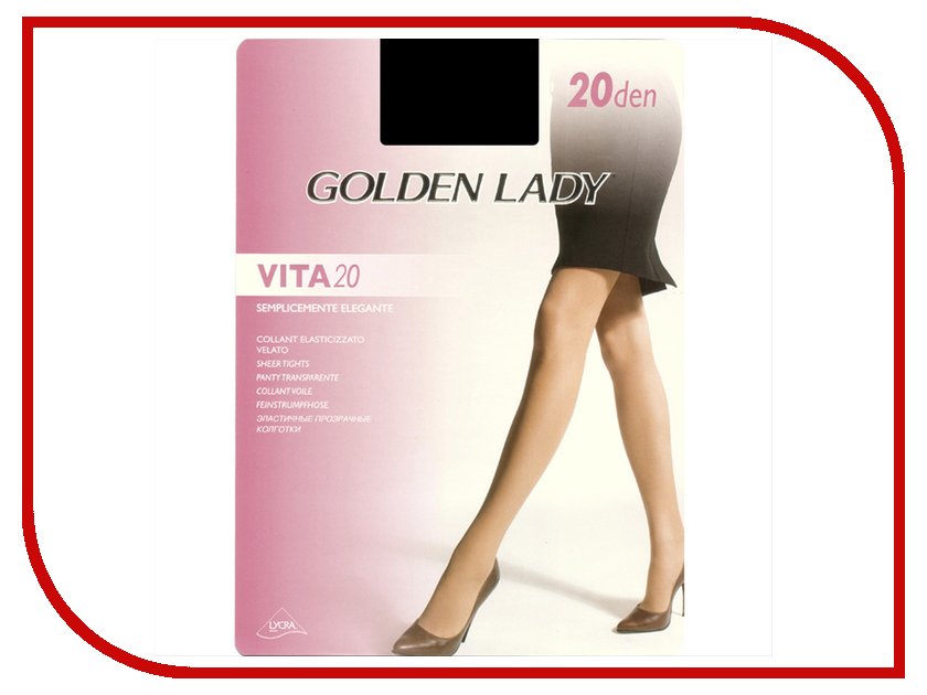  Golden Lady Vita  3  20 Den Nero