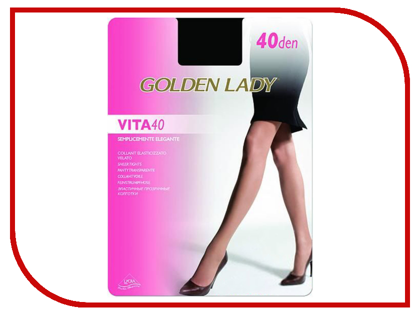  Golden Lady Vita  3  40 Den Nero