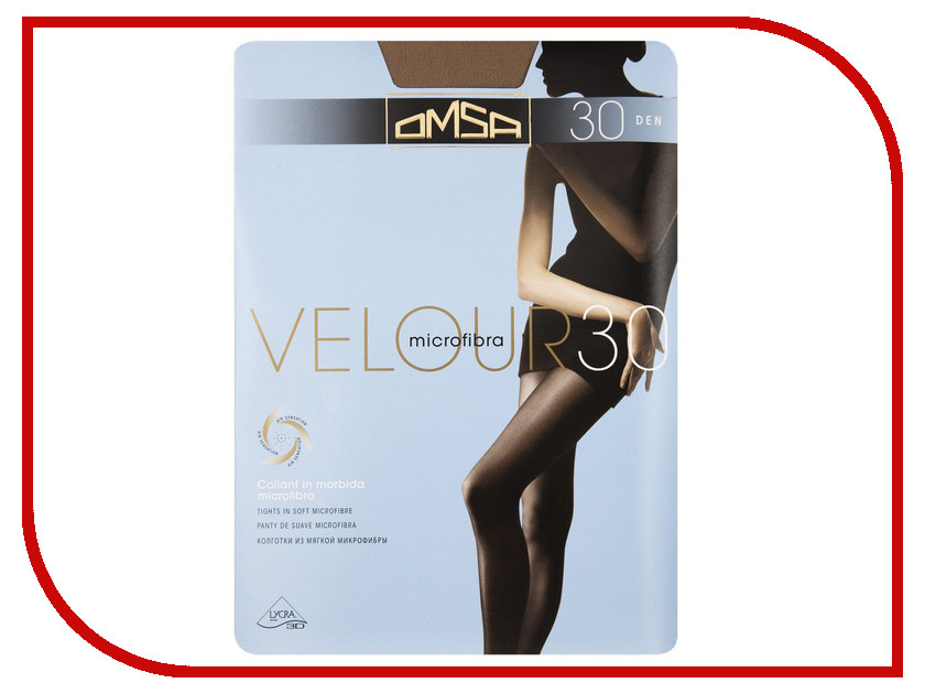  OMSA Velour  2  30 Den Naturale