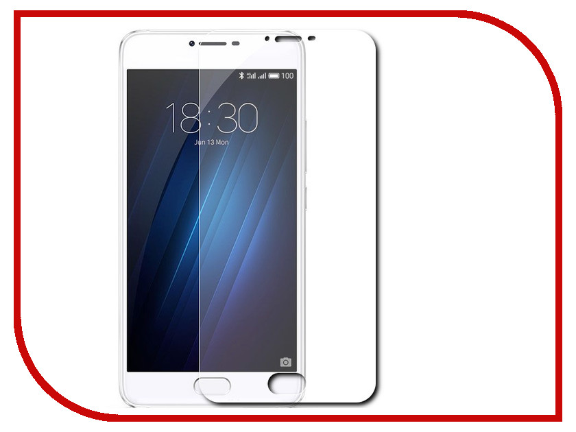    Meizu U20 Zibelino TG Full Screen 0.33mm 2.5D White ZTG-FS-MEI-U20-WHT