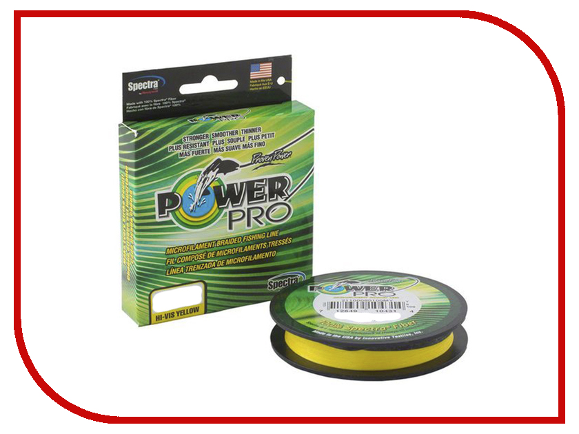   Power Pro 0.08mm 92m Hi-Vis Yellow PP092HVY008