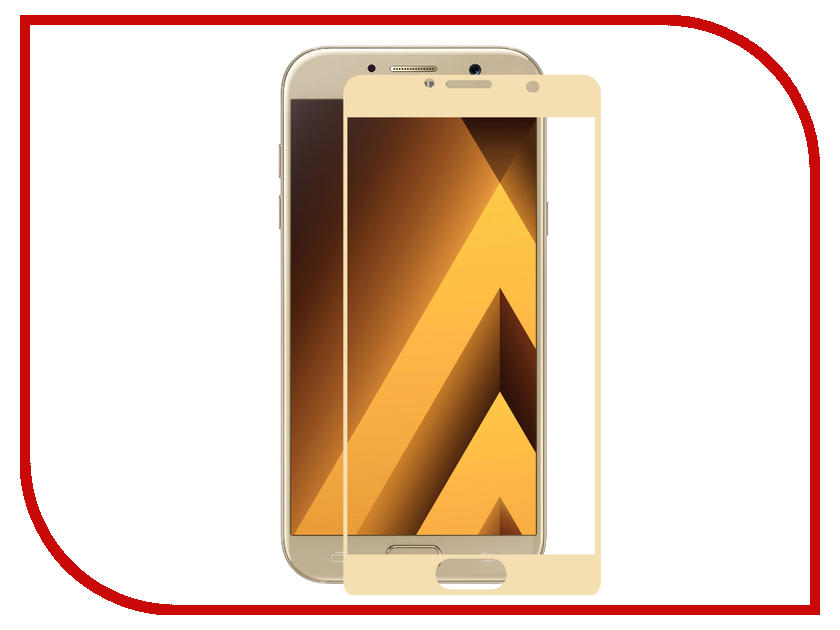    Samsung Galaxy A3 2017 SM-A320F / A3200 Ainy Full Screen Cover 0.33mm Gold