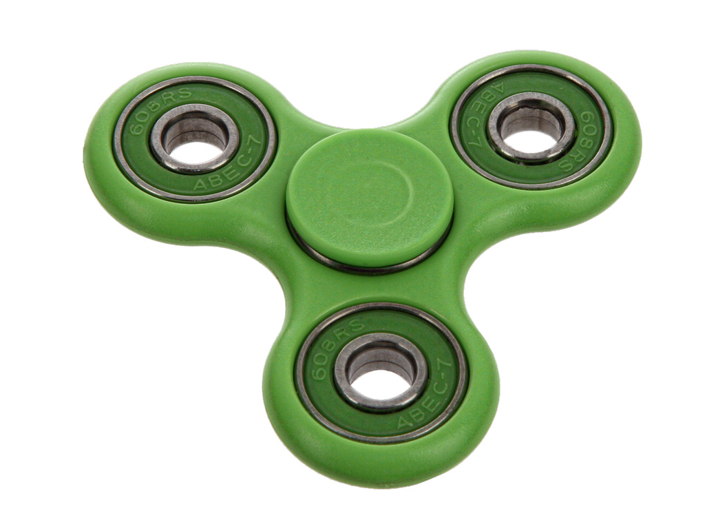 Спиннер Fidget Spinner / Red Line B1 пластик Green