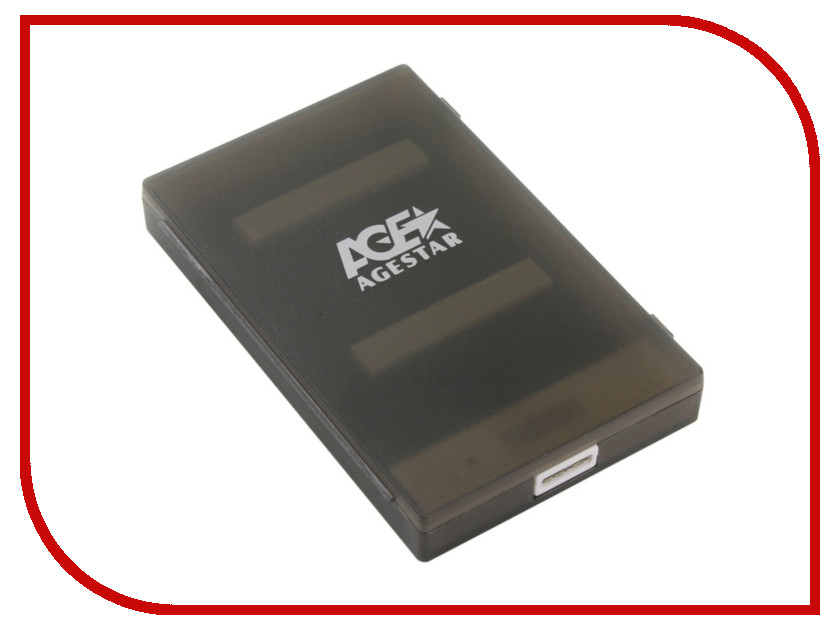     HDD AgeStar 3UBCP1-6G USB3.0 SATA Black