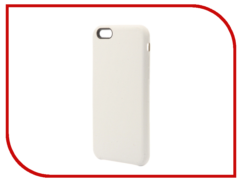   Krutoff Silicone Case  APPLE iPhone 6 / 6s White 10726