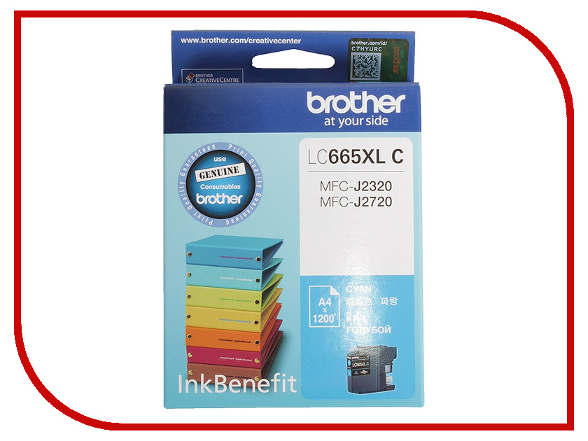  Brother LC665XLC Light Blue  MFC-J2320 / J2720