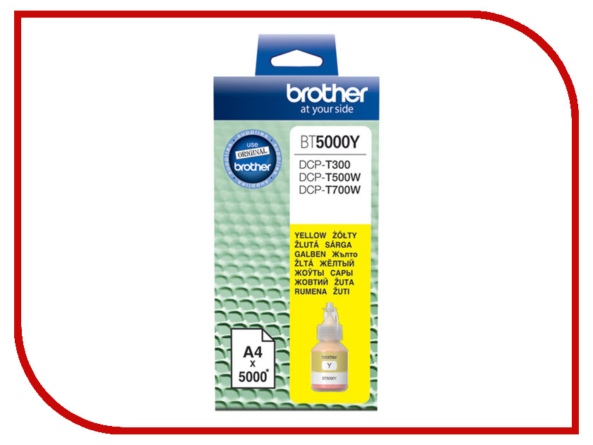  Brother BT5000Y Yellow  DCP-T300 / T500W / T700W