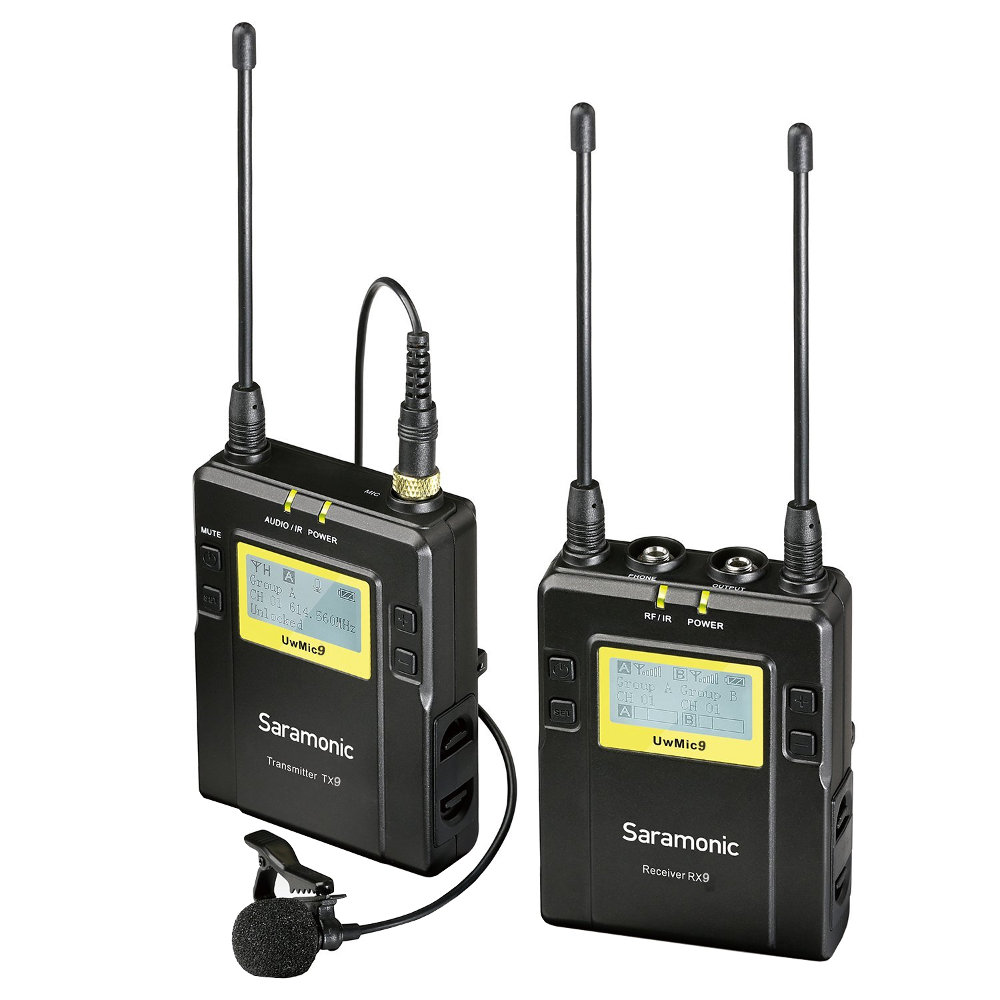 Микрофон Saramonic UWMIC9 1- канальный TX9+RX9