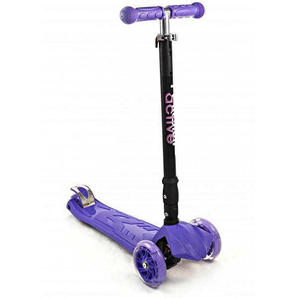 Самокат Triumf Active Maxi Flash Plus Purple складной