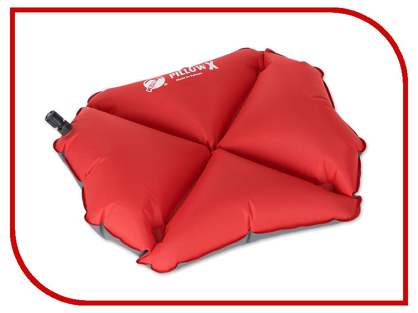Коврик Klymit Pillow X Red 12PXRd01C