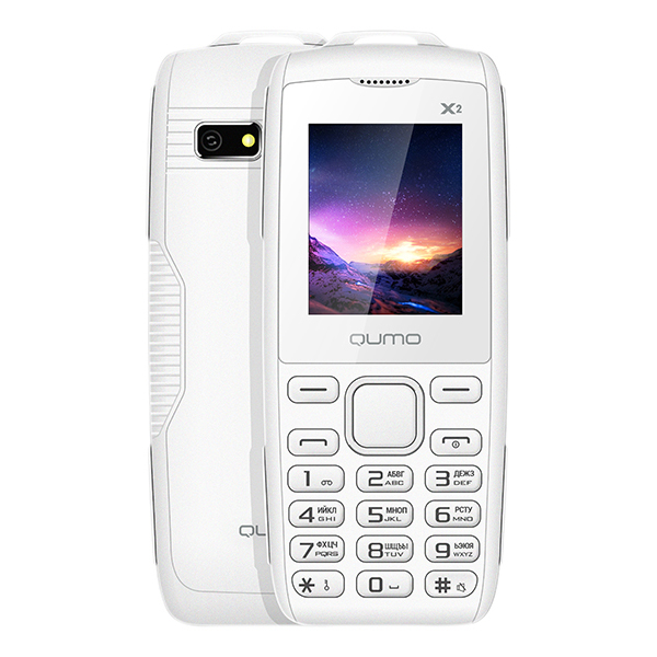 Сотовый телефон Qumo Push X2 White