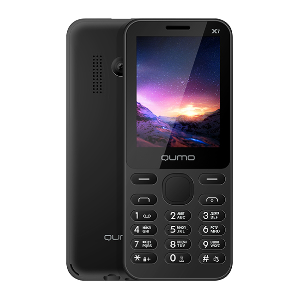Сотовый телефон Qumo Push X7 Black