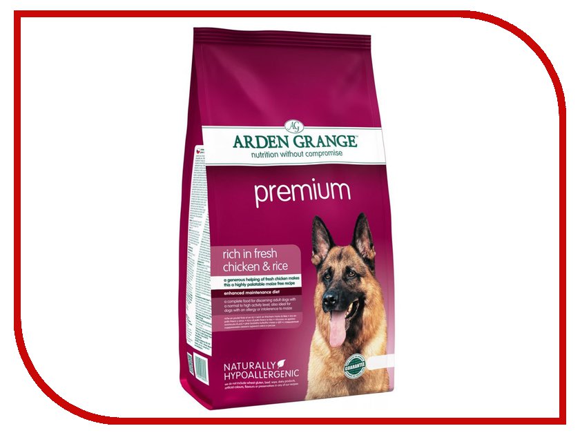  Arden Grange Adult Dog Premium 2kg    AG608282