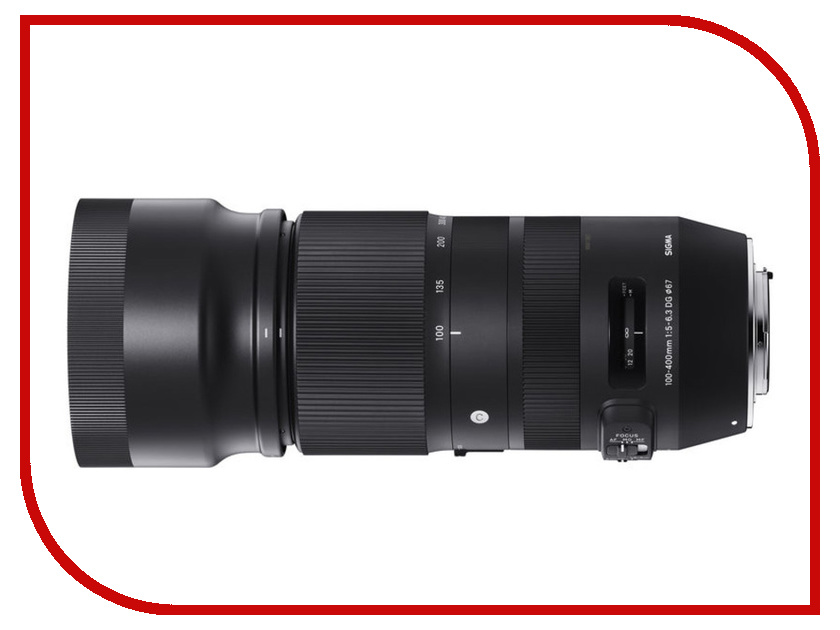  Sigma 100-400mm f / 5-6.3 DG OS HSM Contemporary Nikon F