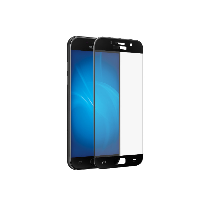Аксессуар Защитное стекло Samsung Galaxy A7 2017 Onext 3D Black 41312